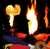 Feuerspucker und Feuershows
