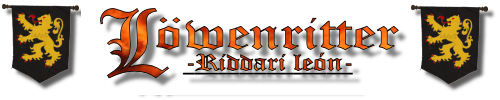 Die Riddari león – Ritter des Löwen_Banner